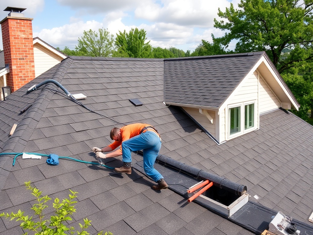 Houston Roofing Team roofing project in Houston, TX